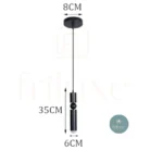 Luminaires suspendus modernes et simples, lampe de chevet 6